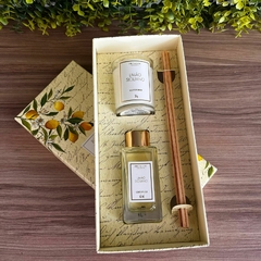 Kit Presente/ Difusor Limão Siciliano 60ML e Vela Aromática 50g - comprar online