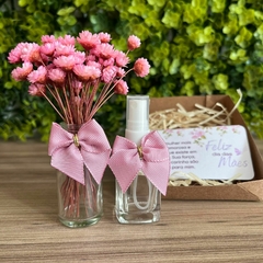 Kit Mãe Spray de Ambiente Floral/ Vasinho com Flores sempre-vivas - comprar online