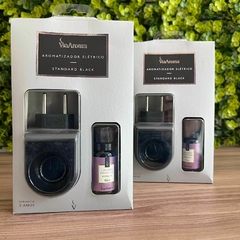 Aromatizador Elétrico Black/ Essência Lavanda Francesa Bivolt