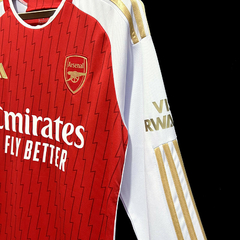 Camiseta Arsenal Manga Longa Home 23/24 Versão Torcedor - comprar online