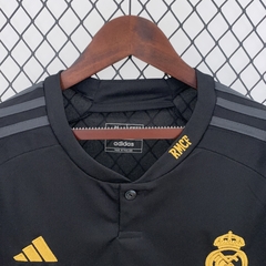 Terceira Camiseta Real Madrid Manga Longa 23/24 Versão Torcedor - loja online