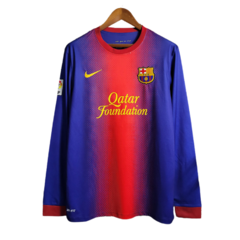 Camiseta Barcelona Manga Longa Retrô 2013