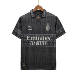 Camiseta AC Milan x Pleasures 23/24 Versão Torcedor