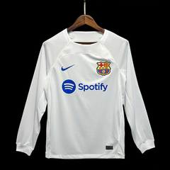 Camiseta Barcelona Manga Longa Away 23/24 Versão Torcedor na internet