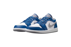 AIR JORDAN 1 LOW "TRUE BLUE" na internet