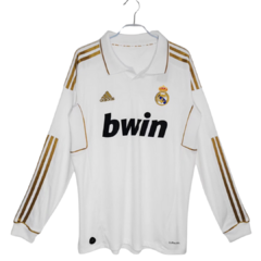 Camiseta Real Madrid Retrô Manga Longa 2012