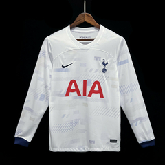 Camiseta Tottenham Manga Longa Home 23/24 Versão Torcedor na internet