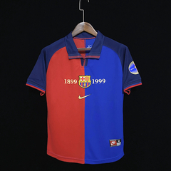 Camiseta Barcelona Retrô 1999 Centenário na internet