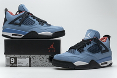 AIR JORDAN 4 x TRAVIS SCOTT "HOUSTON OILERS" - loja online