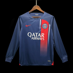 Camiseta PSG Manga Longa Home 23/24 Versão Torcedor - loja online