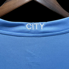 Camiseta Manchester City Manga Longa Home 23/24 Versão Torcedor - loja online