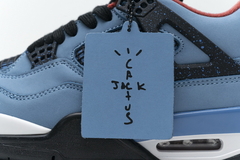 AIR JORDAN 4 x TRAVIS SCOTT "HOUSTON OILERS" - Urso Importador