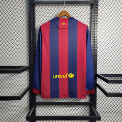 Camiseta Barcelona Manga Longa Retrô 2015 - Urso Importador