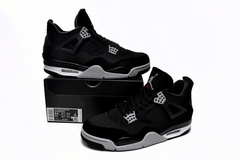 AIR JORDAN 4 "BLACK CANVA"