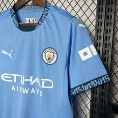 Camiseta Manchester City Home 24/25 Versão Torcedor