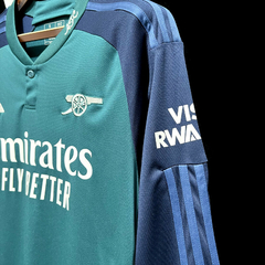 Camiseta Arsenal Manga Longa Away 23/24 Versão Torcedor na internet