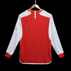 Camiseta Arsenal Manga Longa Home 23/24 Versão Torcedor - Urso Importador