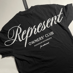 CAMISETA REPRESENT “OWNERS CLUB SCRIPT” - comprar online