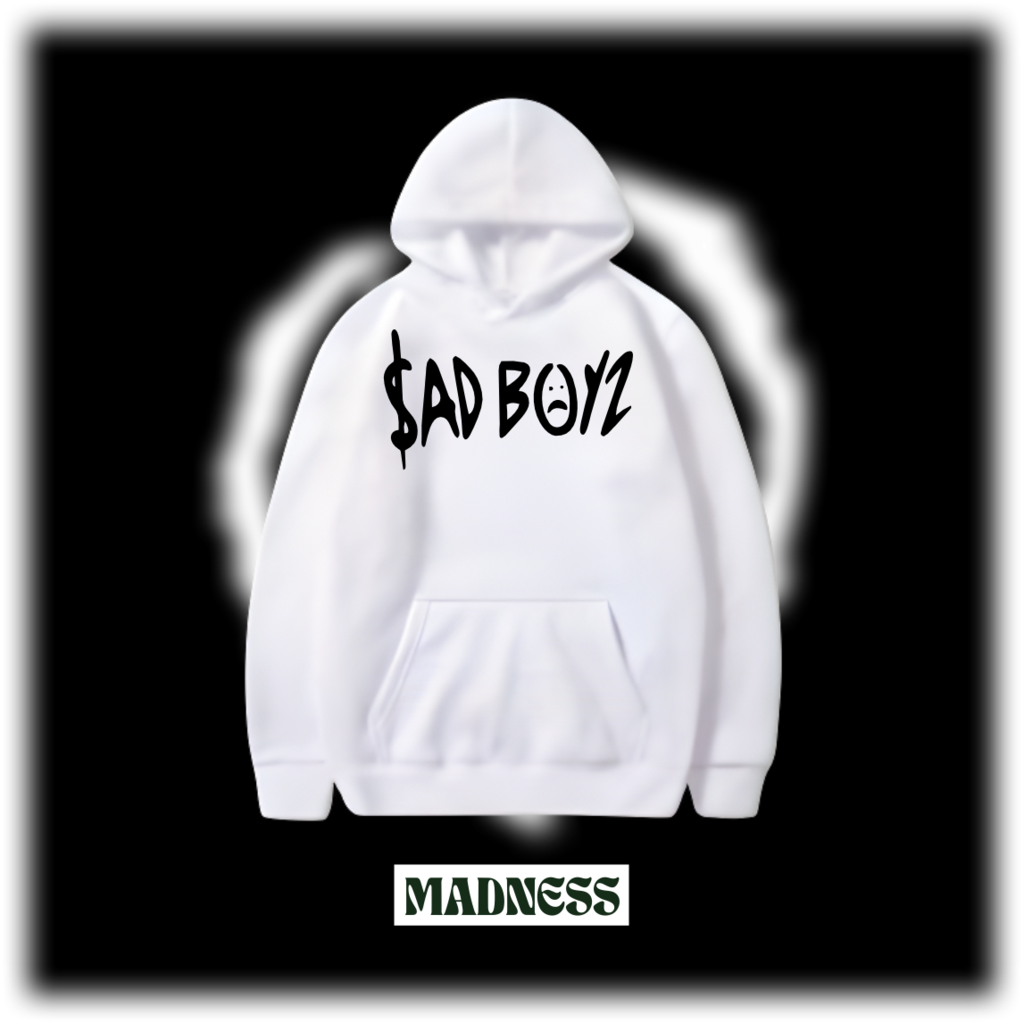 Sad Boyz black newest hoodie