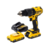 Kit Furadeira Parafusadeira Dewalt de Impacto a Bateria 20V Brushless com Maleta Carregador 1/2" DCD7781D2-BR + 2 Baterias