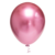 Balão Redondo Cristal Rosa Platino