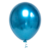 Balão Redondo Cristal Azul Platino