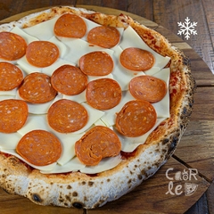 Pizza Dali com Pepperoni e mozzarella