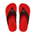 Chinelo Kenner Nk6 Pro Preto e Vermelho - DFZ04 - loja online