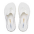 Chinelo Kenner Rakka L7 Branco Dourado - DYJ04 - Shux