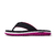 Chinelo Kenner Kivah Preto Branco e Pink - DVD04