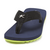 Chinelo Kenner Kivah Azul Marinho e Verde Neon - TKS10 na internet