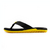 Chinelo Kenner NK6 Highlight Preto e Amarelo - HHJ06