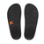 Chinelo Kenner Kinno Preto e Laranja - DER01 - Shux