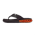 Chinelo Kenner Rakka Preto e Laranja - DBT01 - Shux