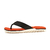 Chinelo Kenner Nk6 Pro Preto Branco Laranja - DIS01