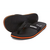 Chinelo Kenner Kinno Preto e Laranja - DER01 - comprar online