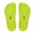 Imagem do Chinelo Kenner Kivah Azul Marinho e Verde Neon - TKS10