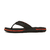 Chinelo Kenner Nk6 Ampass Preto e Laranja- DFA04