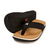 Chinelo Kenner Nk6 Preto e Caqui - DFZ12 - comprar online