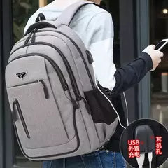 Mochila USB para Laptop de Hombre - 18 Pulgadas