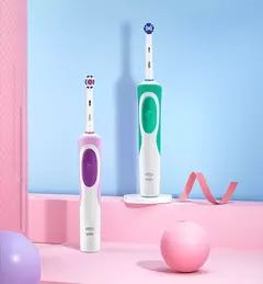 Oral B Electric Toothbrush 2D Rotary Vibration Clean Charging Tooth Brush Cross - buy online