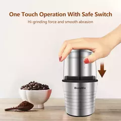 Multipurpose Electric Coffee Bean Grinder Biolomix BCG300 - Glovitecno