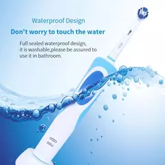 Image of Oral B Electric Toothbrush 2D Rotary Vibration Clean Charging Tooth Brush Cross