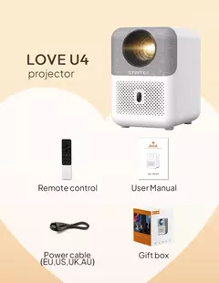 Proyector BYINTEK LOVE U4 Smart Mini Home Theater en internet