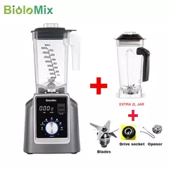 Imagen de Batidora Profesional Biolomix Digital BPA FREE 2L