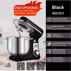 BioloMix 6L 1200W Mezclador de Alimentos de Pie