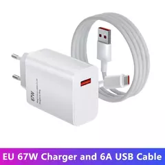 Cargador Para Xiaomi 67W USB Super Fast Charger - comprar online