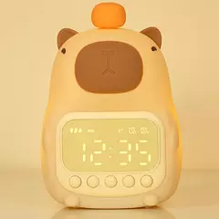 Reloj Despertador Táctil Recargable con Luz Nocturna para Niños - comprar online