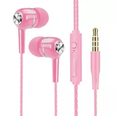 Universal 3.5mm Wired Headphones Sport Earbuds with Bass - online store