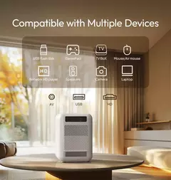 Imagen de Proyector BYINTEK LOVE U4 Smart Mini Home Theater